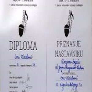 College Degree From Sveucilište Josipa Jurja Strossmayera u Osijeku