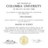 Masters Degree Columbia University Online