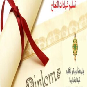 Bachelors degree Université Abou Bekr Belkaid